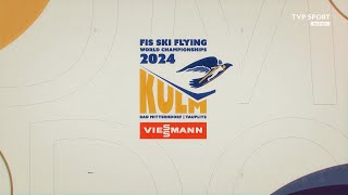 FIS Ski Flying World Championships Kulm 2024  TV intro [upl. by Woodie]