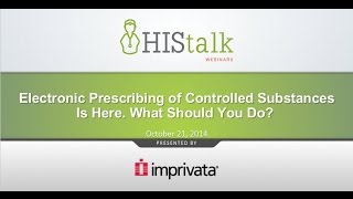 Electronic Prescribing of Controlled Substances Is Here What Should You Do [upl. by Snevets]