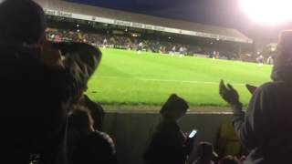 Southend United fans chanting quotSince I was youngquot at Roots Hall [upl. by Ahsenav163]