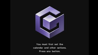 GameCube Startup  First Boot [upl. by Lokin]