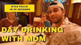 Kyle Pallo In 90 Seconds  Day Drinking with Mom [upl. by Spiros]