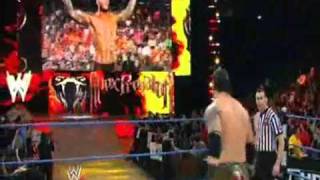 Randy Orton Returns and Attacks Wade Barrett  Smackdown 1272012 [upl. by Akemak]