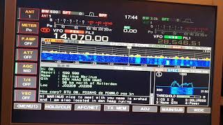 Icom IC7800  PSK31 QSO [upl. by Llenaj]