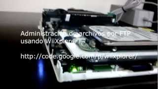 Hack Nintendo Wii  Internal SATA HDD [upl. by Hastings]