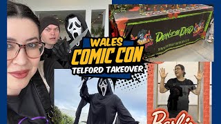 Wales Comic Con Telford Takeover 2023  Comic Con Vlog [upl. by Eynenihc]