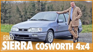 FORD SIERRA COSWORTH 4x4 💨 Une voiture de course sur route [upl. by Ramonda]