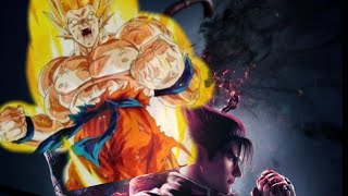 TEKKEN 8 How To Create Super saiyan Goku Battle Damage Step By step with dead Vegeta on the side [upl. by Russian]