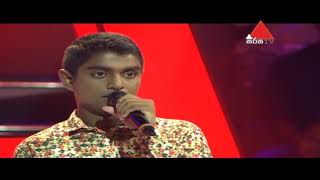 Ladune  Theekshana Dissanayake  Sirasa Junior Super Star [upl. by Pohsib]