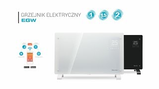 Energooszczędny grzejnik konwektorowy Warmtec EGW z WiFi [upl. by Ck450]