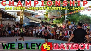 FINALS MOS DIV  WEBLEY VS BATIBOT  850 SECOND PRICE  SAN ISIDRO LAB BASKETBALL LEAGUE  BOBONG TV [upl. by Bernardina342]