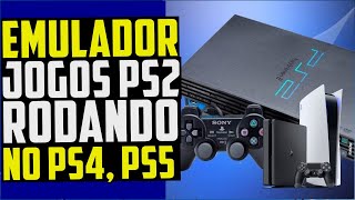 AG00RA SIM  Oficial EMULADOR Sony do PS2 para o PS4 e PS5  JOGOS DO PS2 RODANDO NO PS4 PS5 [upl. by Ydieh]