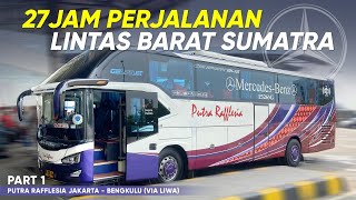 PERTAMA KALI NYOBAIN LINTAS BARAT SUMATRA  TRIP PUTRA RAFFLESIA JAKARTA  BENGKULU VIA LIWA [upl. by Fanechka617]