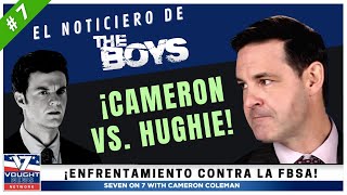 ¡ENTREVISTA PICANTE A HUGHIE CAMPBELL  Vought News Network 7  Subtitulado al Español [upl. by Nidraj]