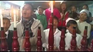 Lost Tribe of Bnei Menashe Celebrate Hanukkah in India  Breaking Israel News [upl. by Cchaddie138]