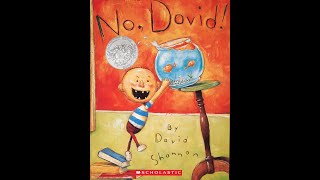 No David Read aloud childrens book [upl. by Ehcram]