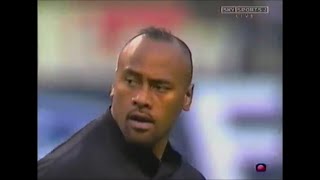 Jonah Lomu sits down Mike Tindall and swats aside Ben Cohen for final All Black try [upl. by Swainson34]