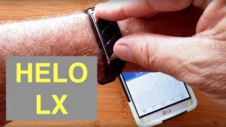 HELO LX Biometric Bracelet with Remote Monitoring and SOS Function Unboxing amp Review [upl. by Ainimre]