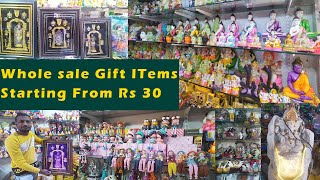 Gifts Wholesale Market In Hyderabad  Cheapest Gift Items Wholesale Return Gift ItemsBegum Bazaar [upl. by Jarrett509]