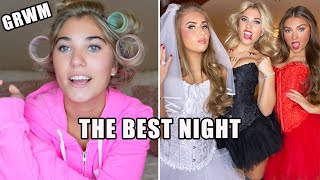 GRWM for the BEST HALLOWEEN NIGHT Biggest Surprise Performance  Rosie McClelland [upl. by Kcor]