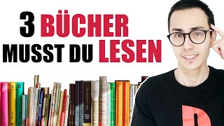 3 Bücher die mein Leben grundlegend verändert haben 📖💡  Sparkojote [upl. by Arimahs]