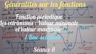 Généralités sur fonctionsséance81 bac sc ex et Sm parité dune fonction 8الدوال باك علوم الحصة [upl. by Sewel]