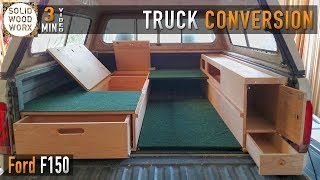 The perfect camping setup for the back of your truck [upl. by Retnyw]