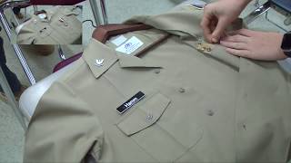 Tutorial NJROTC Cadet Male Uniform [upl. by Nwahsyt356]