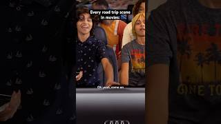 Every road trip scene in movies😂🚗 ft theoriesbyt parody moviescenes comedyskit [upl. by Olumor]