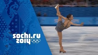 Sotnikovas Gold Medal Winning Performance  Ladies Figure Skating  Sochi 2014 Winter Olympics [upl. by Neelie]