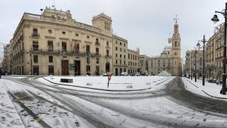 Nieve en Alcoy 2017 [upl. by Makell]