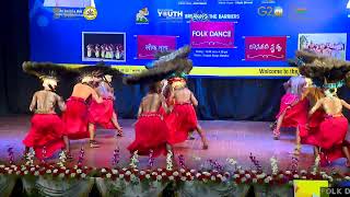 FOLK DANCES OF INDIA  26th National Youth Festival 2023  14th Jan 2023 [upl. by Anairotciv957]