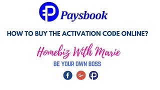 Paysbook  How To Buy the Code Online from your Dashboardquot [upl. by Aitenev]