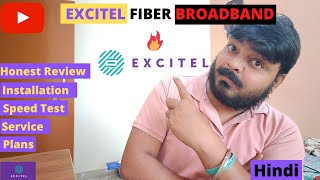 Excitel Fiber Broadband review in Lucknow EXCITEL Broadband Review amp SpeedTest 2021 PLANS amp Prices [upl. by Aneg204]