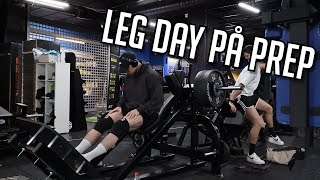 JEG MØTTE VEGGEN  LEG DAY PÅ PREP [upl. by Assylla734]