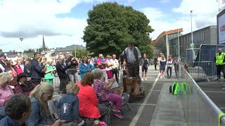 Glenside Ceili Band with Kevin Cunniffe at the Fleadh Cheoil in Mullingar 2022 [upl. by Hetty]