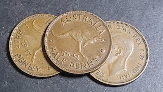 1941 Halfpenny Errors and Varieties [upl. by Gregory]