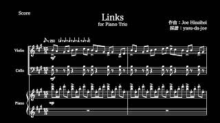 Links for Piano Triopfvnvc Joe Hisaishi [upl. by Akins]