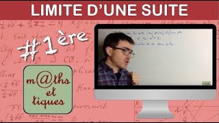 Déterminer la limite dune suite  Première [upl. by Niad]