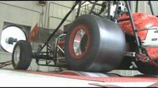 Gaerte Engines Sprint Car on Chassis Dyno [upl. by Nikoletta]