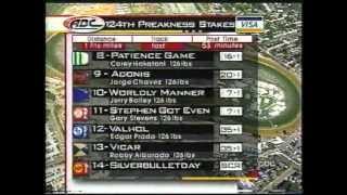 1999 Preakness Stakes  Charismatic  Full ABC Broadcast [upl. by Ellerihs]