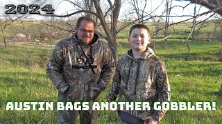 Austins 2024 Youth Kansas Turkey Season [upl. by Otir273]