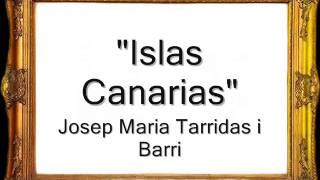 Islas Canarias  Josep Maria Tarridas i Barri Pasodoble [upl. by Rebmetpes]