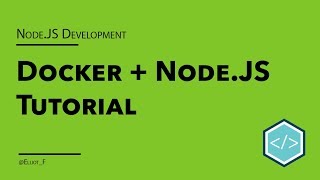 Dockerizing a NodeJS ExpressJS API  Tutorial [upl. by Husch]