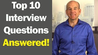 Top 10 Job Interview Questions amp Answers for 1st amp 2nd Interviews [upl. by Magocsi]