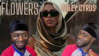 Miley Cyrus  Flowers Official Music Video  REACTION [upl. by Trinidad]