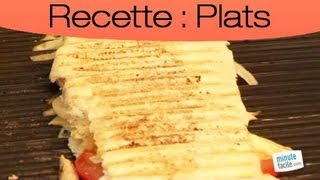 Recette rapide  panini au poulet [upl. by Garlanda810]