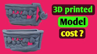 3D printed dental model Exocad Model Creator  3D printer  dental Lab [upl. by Trilbee920]