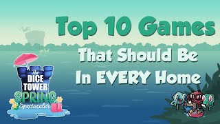 Top 10 Board Games That Should Be In EVERY Home [upl. by Anilehs850]