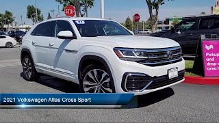 2021 Volkswagen Atlas Cross Sport 36L V6 SEL Premium RLine Sport Utility San Jose Sunnyvale Hayw [upl. by Atniuq84]