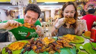 Filipino Street Food in Bacolod CHICKEN INASAL  Ultimate BBQ Tour in Philippines [upl. by Drannel]